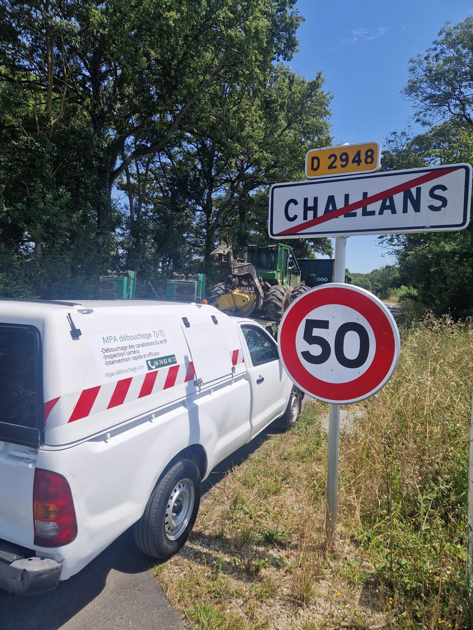 MPA Débouchage intervient sur Challans