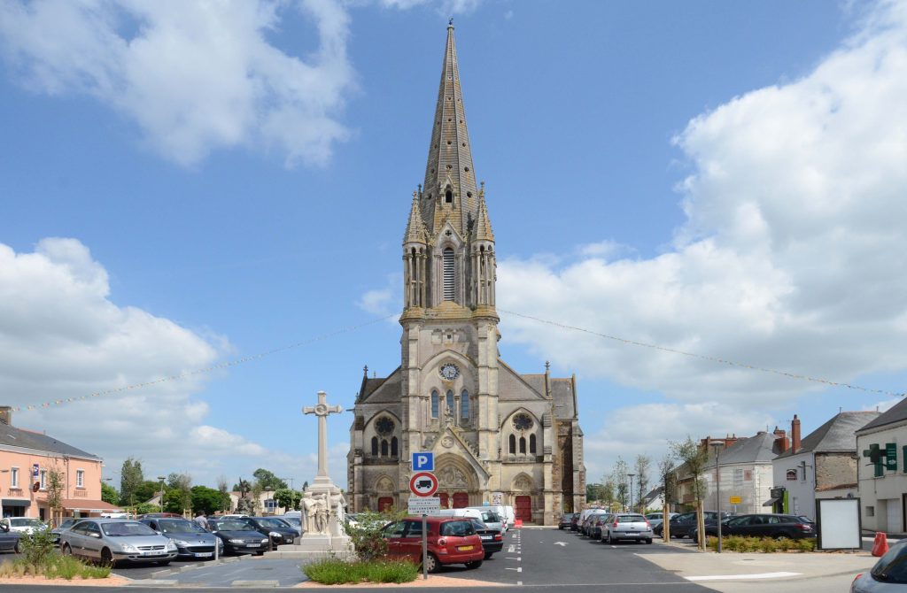 Le centre ville de Saint-Philbert-de-Grand-Lieu